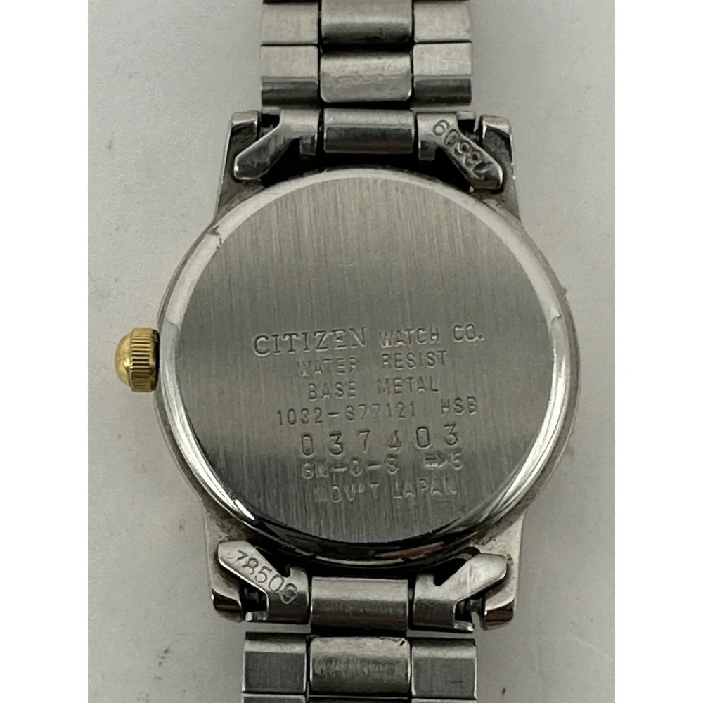 Citizen‎ 1032-S77121 New Battery Ladies Watch 22MM 6.5